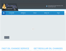 Tablet Screenshot of hometownlube.com